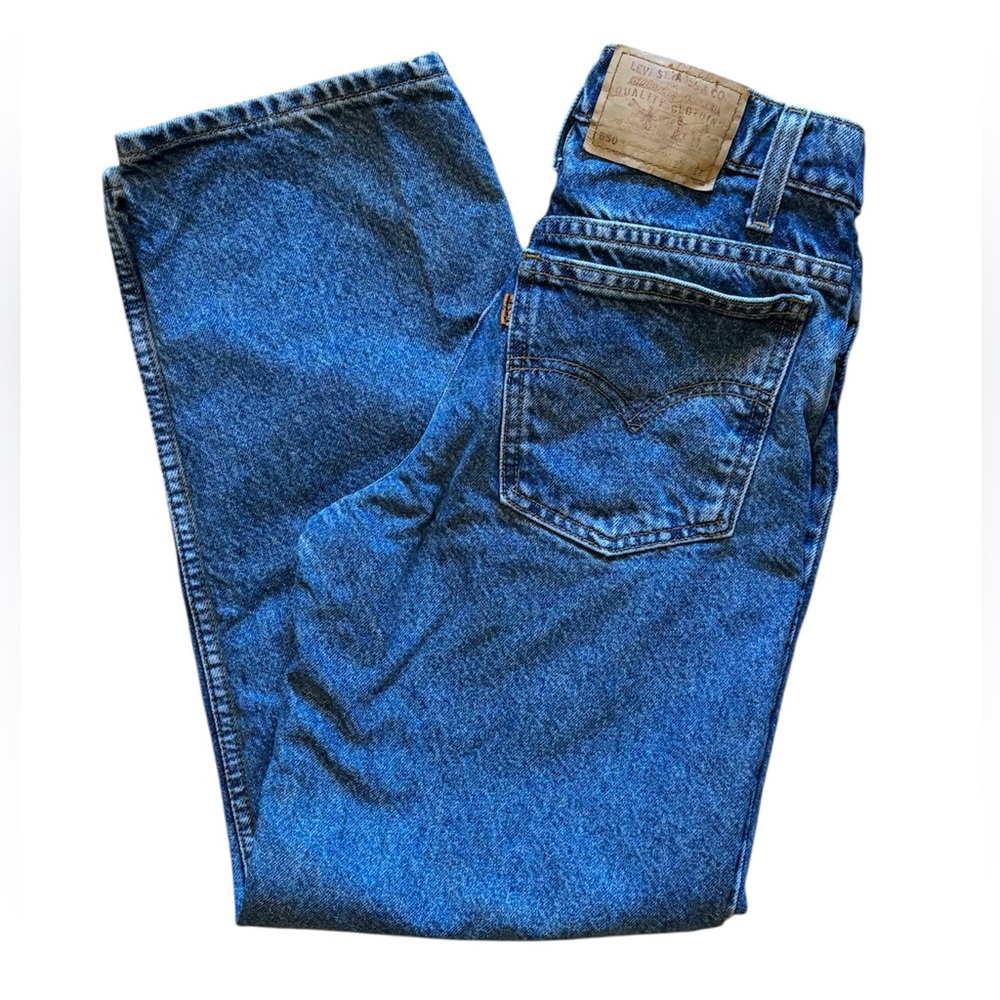 Vintage Orange Tab Student 550 Levi’s Jeans Sz 27x28